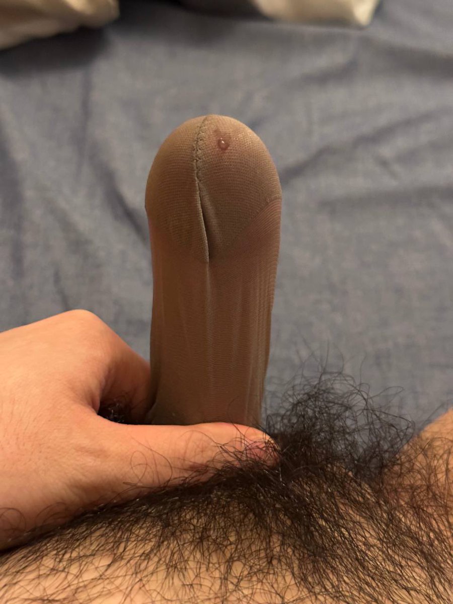 短丝套最舒服，每次都能流水不止😝