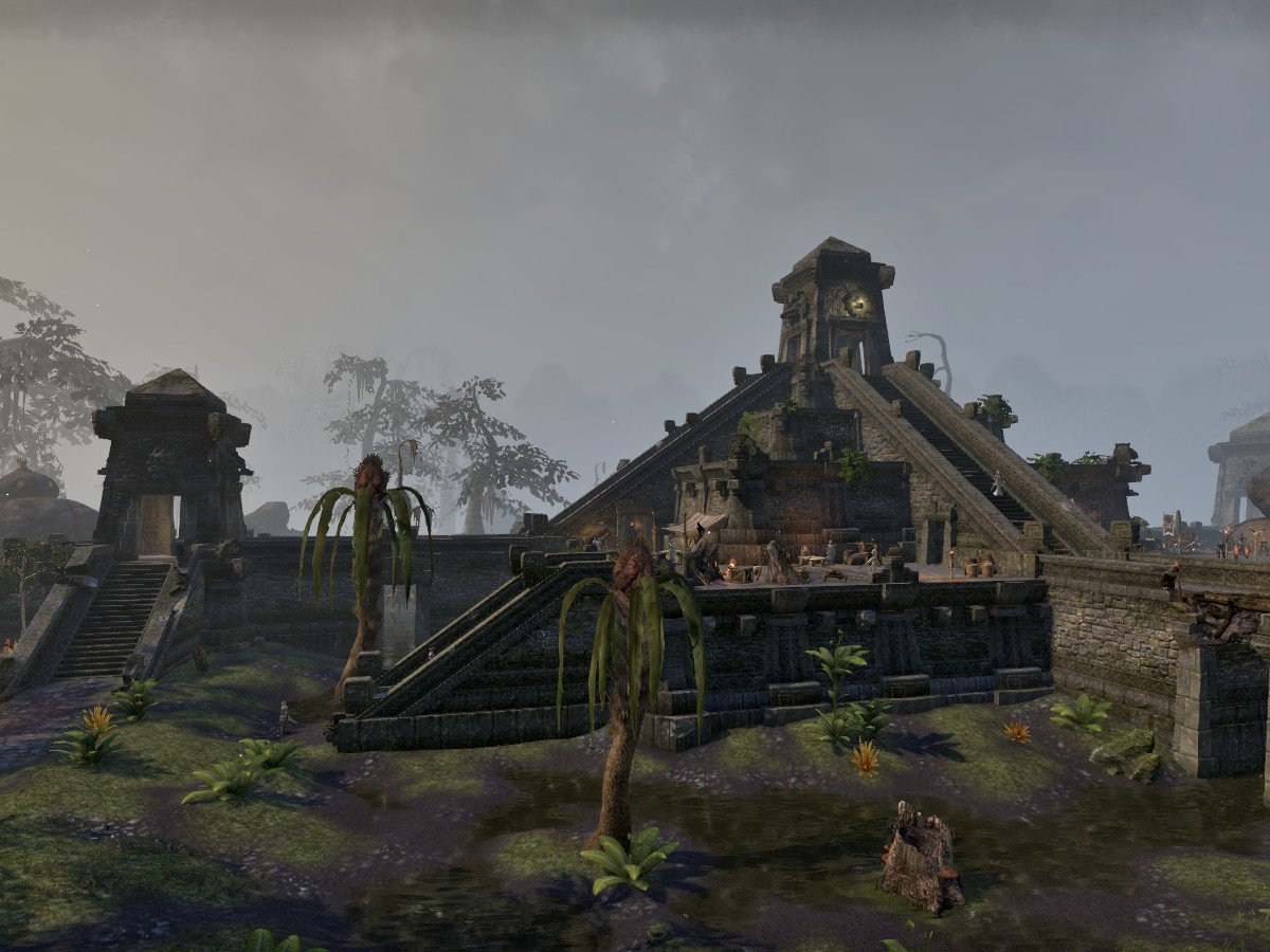WeatherDragon1's tweet photo. Xanmeers, or "Stone-Nests" were structures built by pre-Duskfall argonians.

The fear ancient argonians had of the destructive qualities of Sithis produced these stone castles, a complete contrast from the impermanent houses the Saxhleel live in today.

#AugHist
#ArgonianDay https://t.co/RXgfcuvRiD