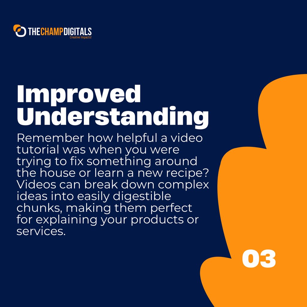 thechampdigital's tweet photo. Video content is the secret to engaging your audience, building trust, and boosting your brand’s presence.

Grow your business by creating video content—now the key to engaging your audience and thriving on social media.

#VideoMarketing   #SocialMediaGrowth #BrandVisibility https://t.co/8VvczapQsx
