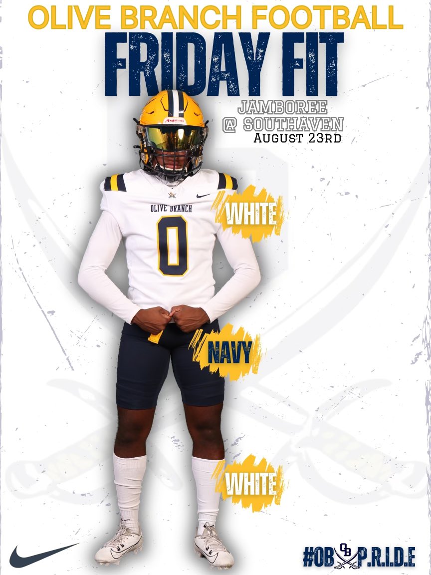 Friday is just around the corner…football is back!!!

🔵🟡⚔️ #OBPride