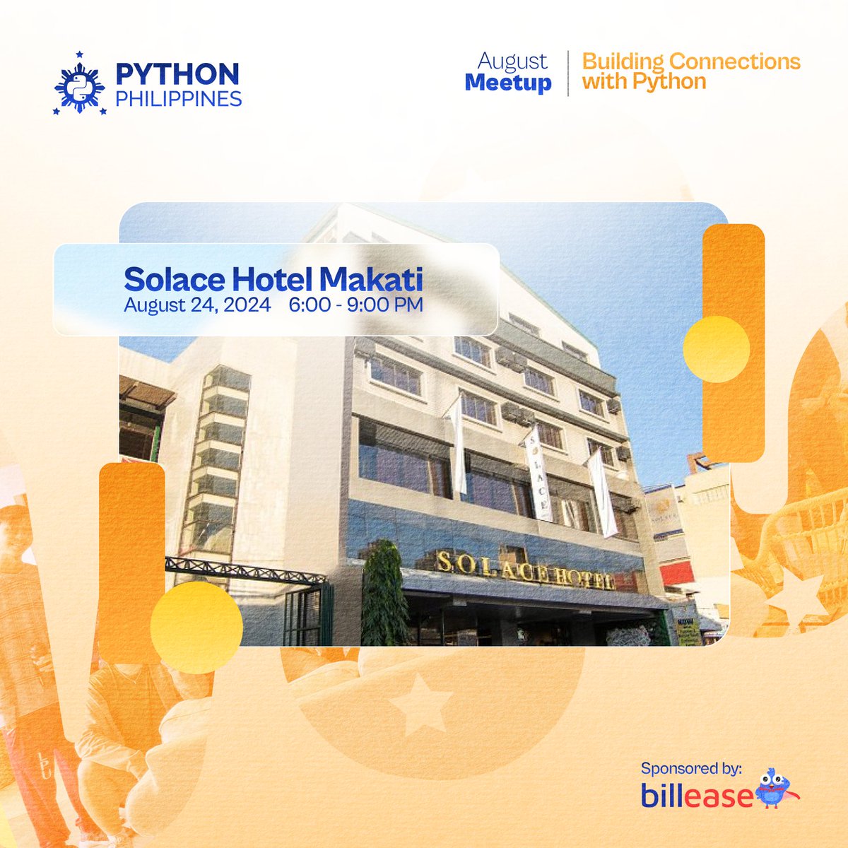 pythonph's tweet image. Wondering how to easily reach the Meetup Venue? We got you!📷 

Check out our commuter’s guide and general tips to ensure a smooth and enjoyable experience. We can’t wait to see you there!  

#PythonPH #PythonPH2024 #PythonAugustMeetup #PHTechCommunity