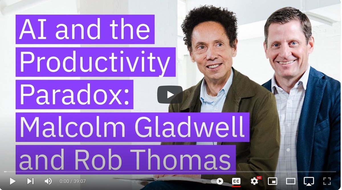 Rob Thomas (@robdthomas) on Twitter photo Great discussion with <a href="/Gladwell/">Malcolm Gladwell</a>. He is the best in the business.
youtu.be/iaisOHeJLC4?si… Great discussion with <a href="/Gladwell/">Malcolm Gladwell</a>. He is the best in the business.
youtu.be/iaisOHeJLC4?si…