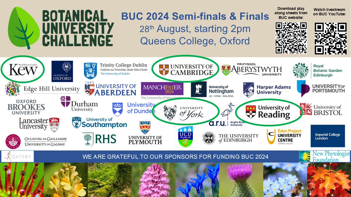 Dr M still going wild! (@drmgoeswild) on Twitter photo The <a href="/BUCBotany/">Botanical University Challenge</a> tote bags have arrived filled with botanical goodies for all at the 2nd Student Botany Festival @QueensCollegeOx from 28 August! Watch the contest here: bit.ly/46Tr6ju or follow the QR code.
#BUC2024 <a href="/OBGHA/">University of Oxford Botanic Garden and Arboretum</a> <a href="/GatsbyEd/">Gatsby Education</a> <a href="/NewPhyt/">New Phytologist</a> <a href="/BSBIbotany/">BSBI: Botanical Society of Britain & Ireland</a> <a href="/FSCBiodiversity/">FSC Biodiversity</a> The <a href="/BUCBotany/">Botanical University Challenge</a> tote bags have arrived filled with botanical goodies for all at the 2nd Student Botany Festival @QueensCollegeOx from 28 August! Watch the contest here: bit.ly/46Tr6ju or follow the QR code.
#BUC2024 <a href="/OBGHA/">University of Oxford Botanic Garden and Arboretum</a> <a href="/GatsbyEd/">Gatsby Education</a> <a href="/NewPhyt/">New Phytologist</a> <a href="/BSBIbotany/">BSBI: Botanical Society of Britain & Ireland</a> <a href="/FSCBiodiversity/">FSC Biodiversity</a>