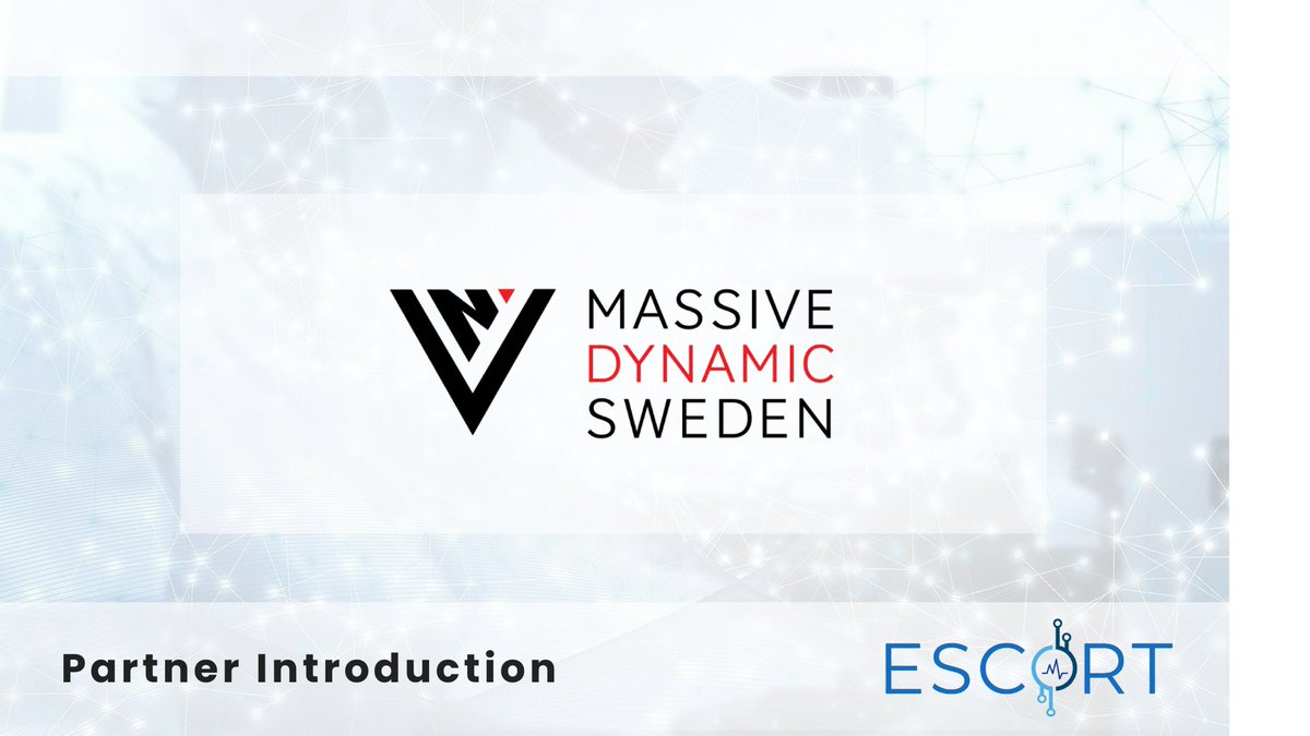We proudly present MDS, one of our partners involved in the ESCORT Project! 🤝 Read more about them and their role in the ESCORT project on our website⏬

escortproject.eu/mds-introducti…

#escortproject #AIInHealthcare #digitalhealth #healthcareinnovation