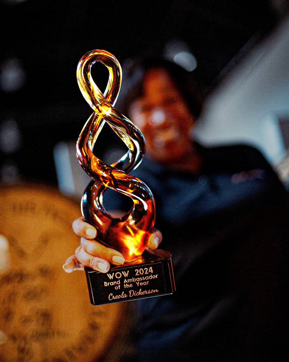 NewRiff's tweet photo. A big round of applause for our very own Creola Dickerson, who has been named Brand Ambassador of the Year at the Women of Whiskey (WOW) Awards! 

We're beyond proud of Creola for her dedication, passion, expertise, and outstanding representation of New Riff! 

@BourbonWomen https://t.co/qHacxtCcOu