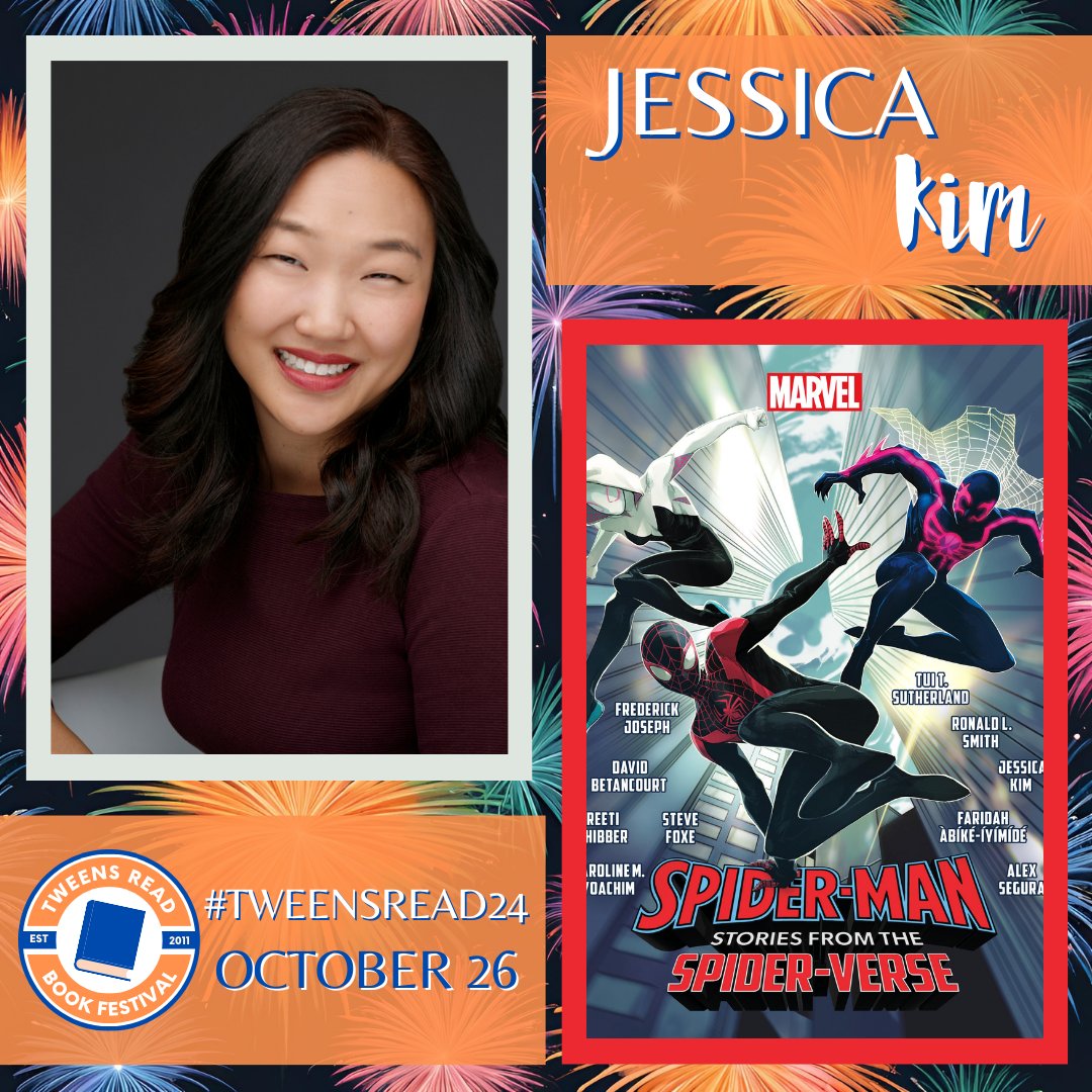 Our Spidey senses are tingling for this next author announcement! We are thrilled to announce that Jessica Kim is joining us at this year's Tweens Read Book Festival. #TweensRead2024 @jesskimwrites <a href="/DisneyBooks/">Disney Books</a>