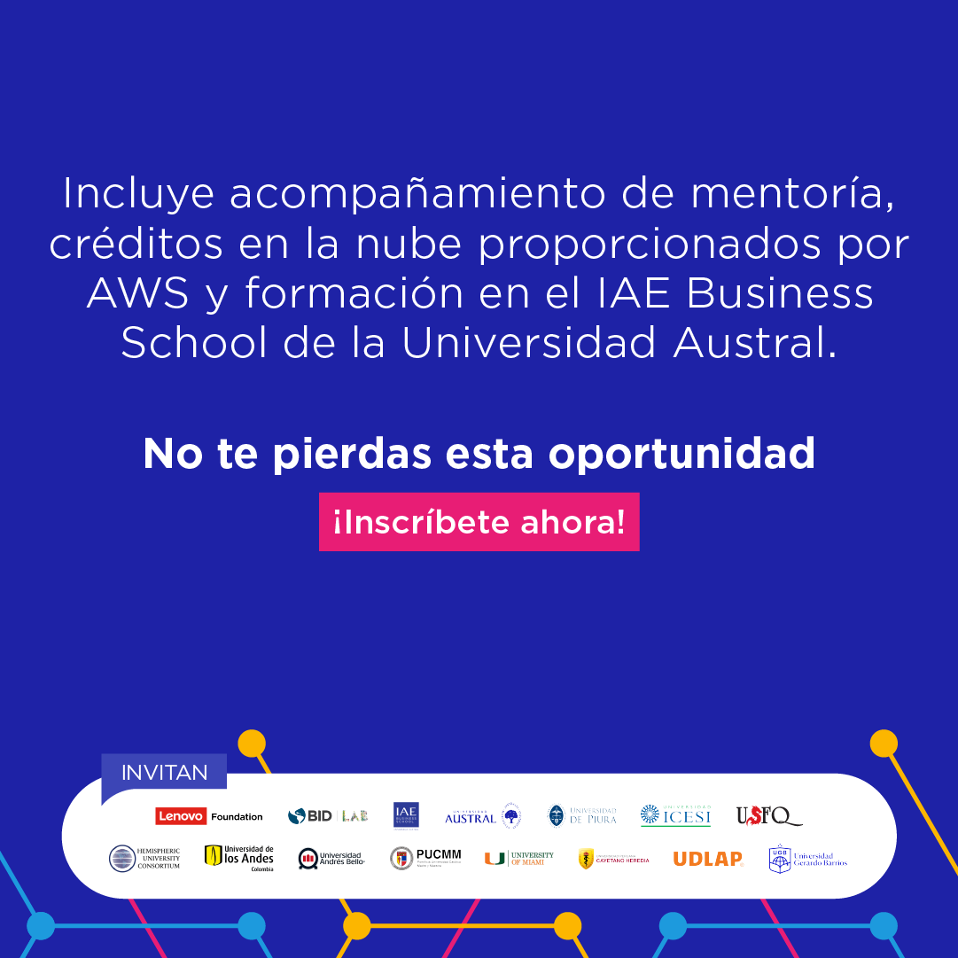 Nueva edición del Concurso Regional WISE Women in STEM Entrepreneurship 2024. Junto a Fundación Lenovo, creamos este concurso a nivel regional para apoyar y celebrar el impacto de las mujeres en la industria. ✍️ Postúlate hasta el 5/8 en bit.ly/4dAPdpB