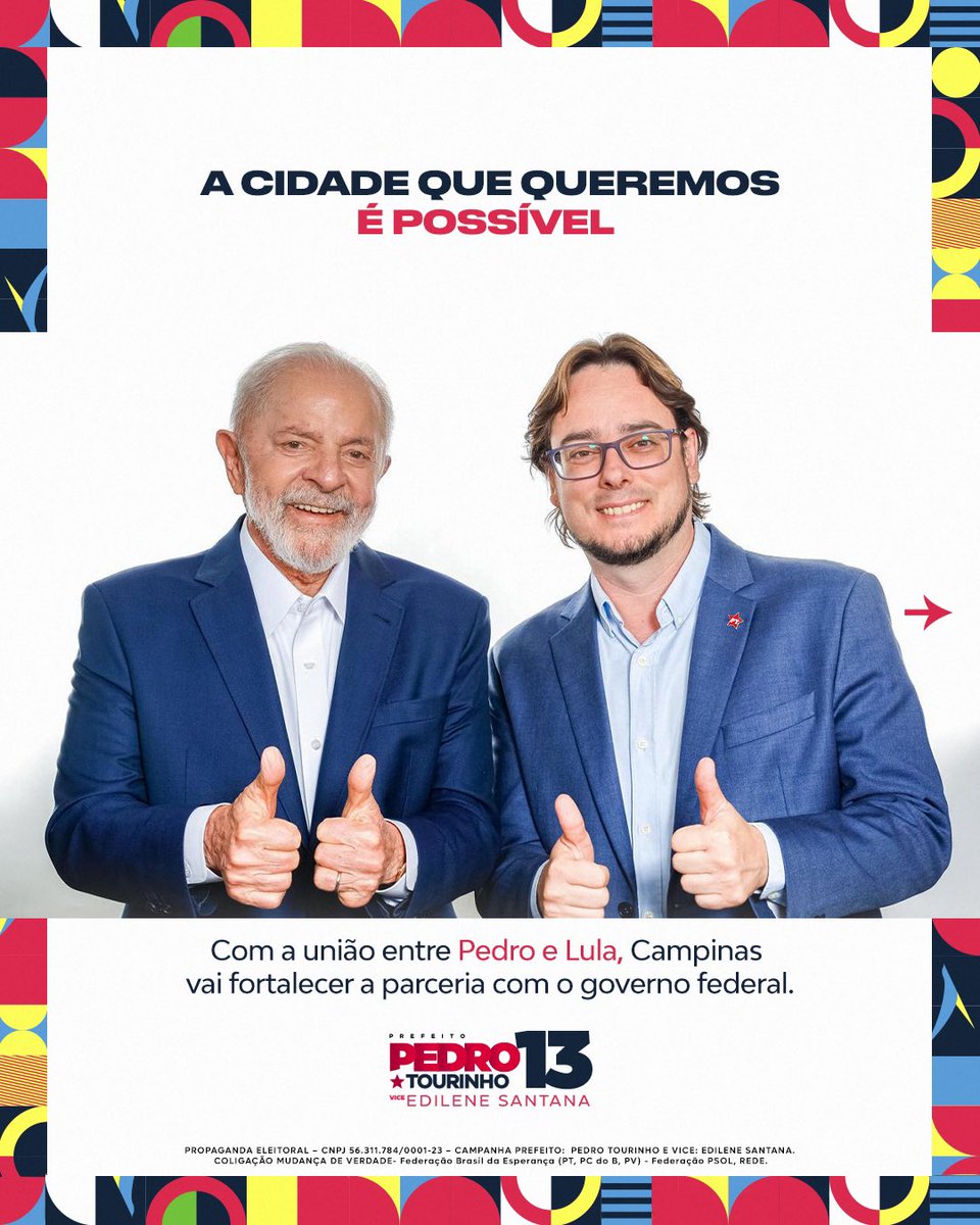 Quem é o candidato do Lula na sua cidade?

Eu começo. 

Em Campinas (SP) é Pedro Tourinho 13.