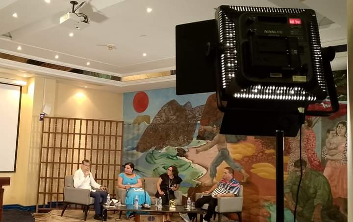 🇨🇺📻🧒👧🧑 <a href="/JuanAguileraCid/">Juan Aguilera Cid Tv 💎</a>, director de <a href="/tv4guanajuato/">TV4 📺📱💻</a>, exhortó a contar historias que no solo informen, sino que también generen emociones y transmitan valores sociales, durante el panel "La radio y el público infantil y juvenil", del evento #RadiomorfosisCuba2024.