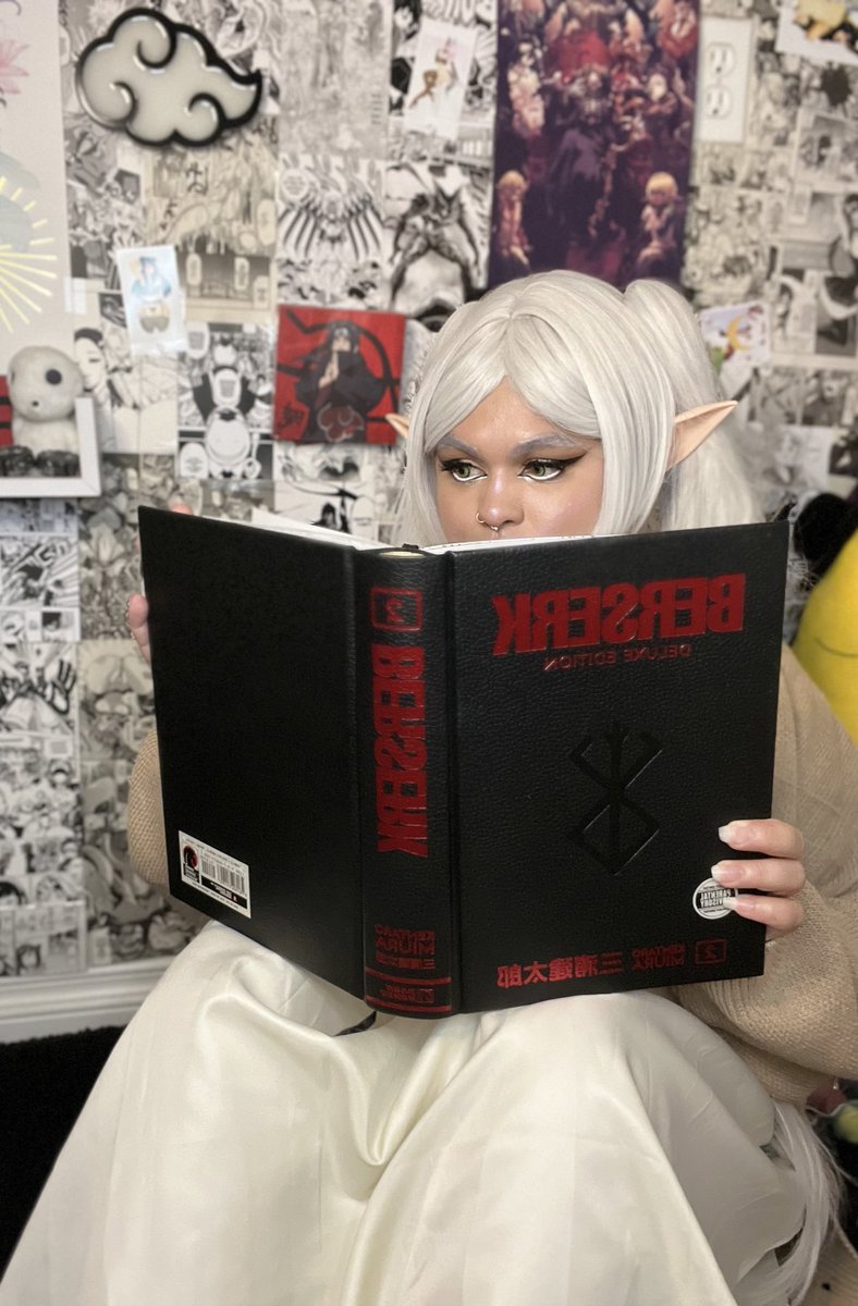 tinyclarii's tweet photo. Frieren x Berserk�� https://t.co/6CTrZi7qPl