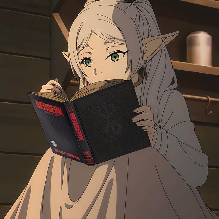tinyclarii's tweet photo. Frieren x Berserk�� https://t.co/6CTrZi7qPl
