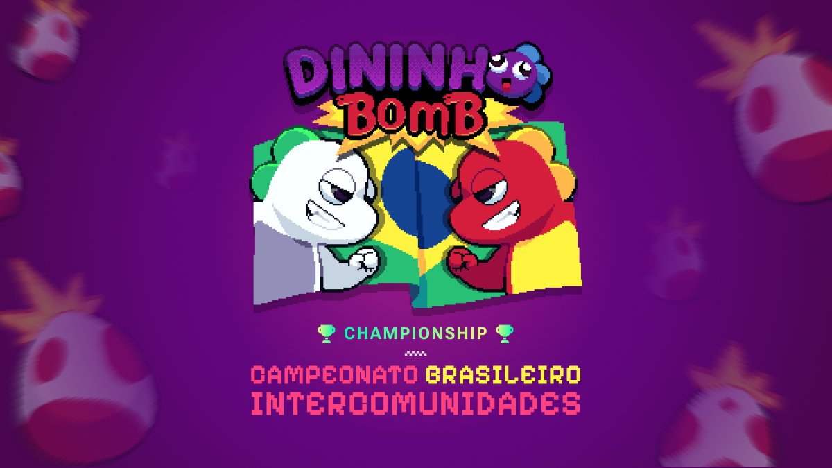 🏆Dininho Bomb Brazilian Intercommunity Championship!🏆

🎁Exclusive rewards for Players and their community! 

Join us this Saturday (08/24) at 6 PM EST (19:00 BR) on our Discord stage for the bracket draw! 

If you're a Brazilian community that hasn’t registered yet, hurry up!