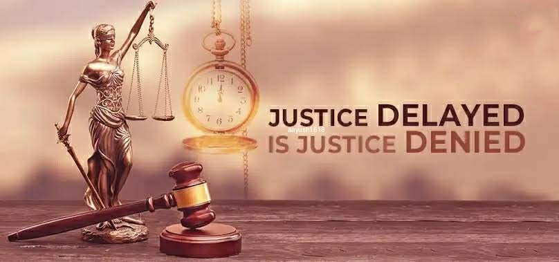 secularbharat07's tweet photo. Absolutely, justice must be timely to be truly effective. Delays in the legal process can often undermine the pursuit of fairness and accountability.

“Justice delayed is justice denied.”

Drop The #Case you know about 😟

#JusticeToAllVictims https://t.co/dkpdbyMniX