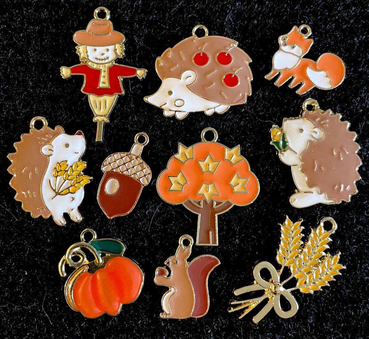 #autumn #hedgehog #fall #harvest #charms #jewelrycharms #crafting #scrapbooking #etsyseller #sale🎃

stuffbywoosiesmom.etsy.com/listing/166679…