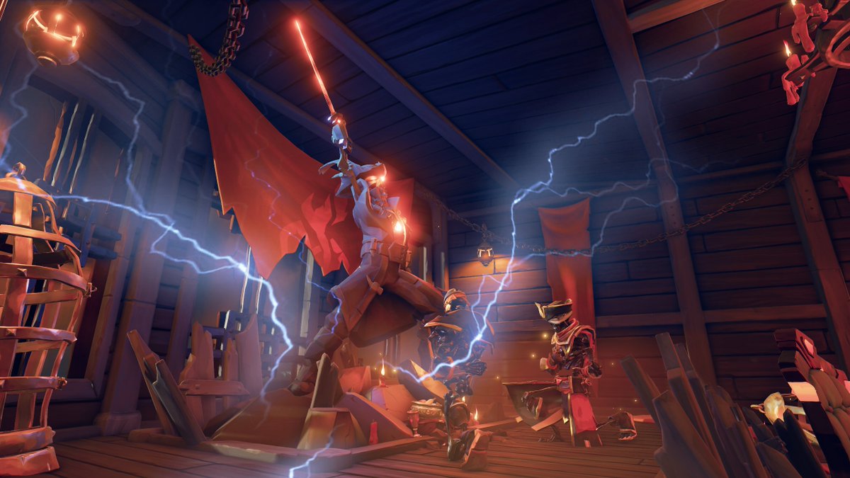 Emra2137's tweet image. Blessing of Captain Flameheart 🔥♥️
Theme: The Burning Blade
#SoTShot @SeaOfThieves  #SeaOfThieves