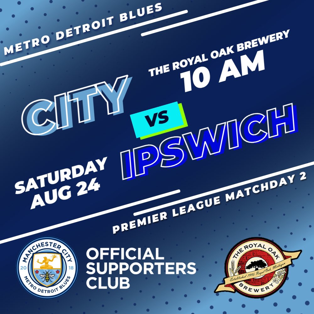 So much news going on, with Gundo returning, bags of PFA awards and what not. Also, Prem matches! MDB will be at <a href="/RoyalOakBrewery/">Royal Oak Brewery</a> Saturday, 10a ET for the home opener. We hope to see you there! #MCFC #ManCityOSC