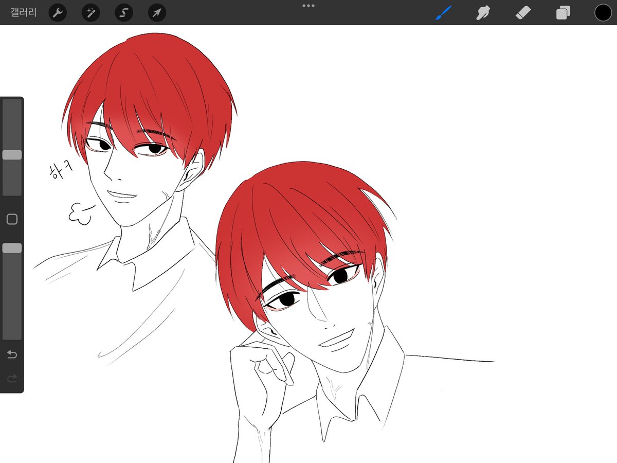 화가 많아서 머리도 붉을까요