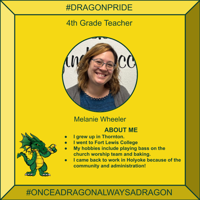 HolyokeRe1J's tweet image. We are #gettingtoknow our new staff members. This is Ms Melanie Wheeler, a 4th Grade Teacher. Welcome!