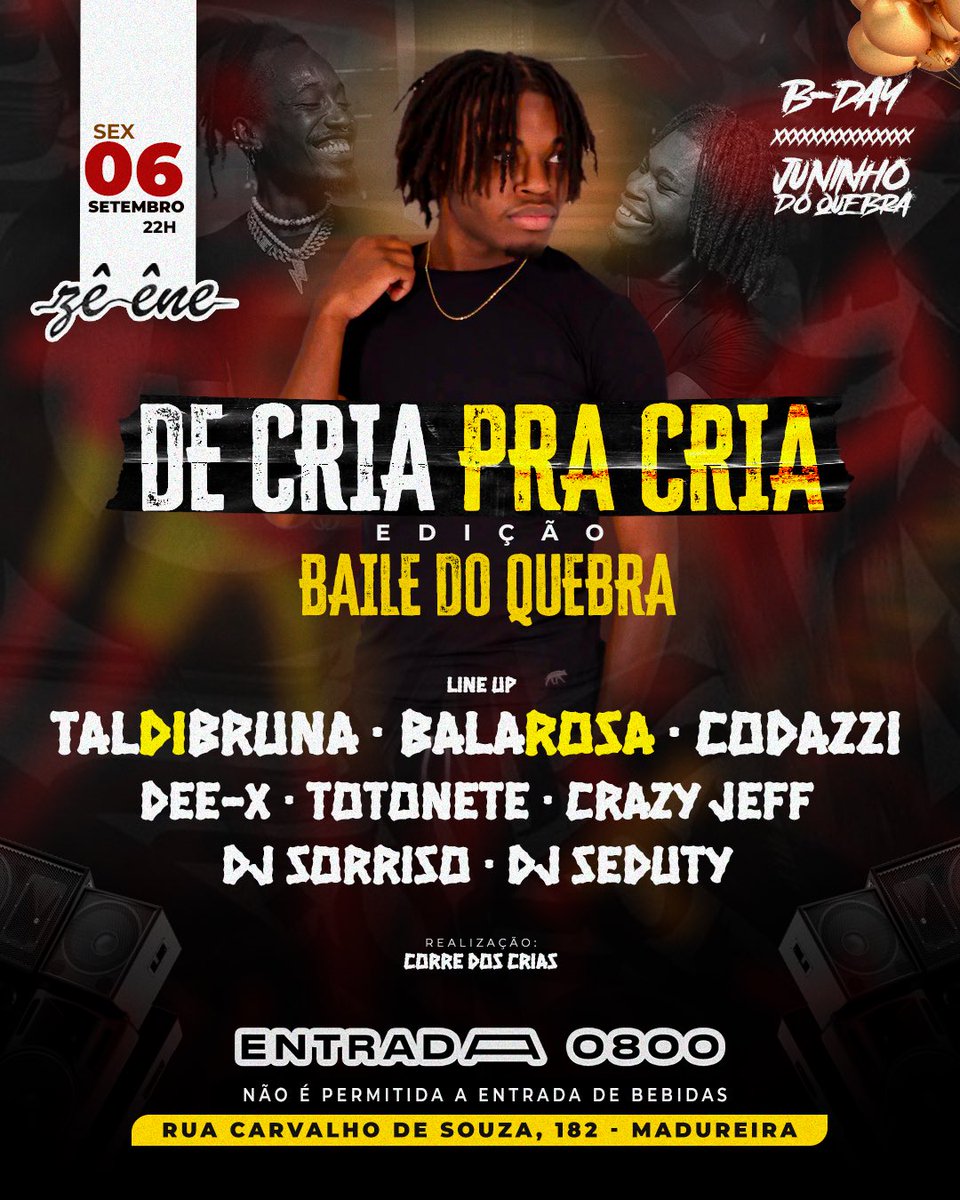 Se você não for,só você não vai!!!