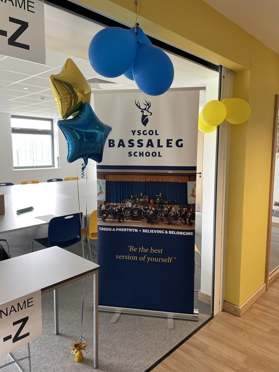 All ready for GCSE results day tomorrow <a href="/BassalegSchool1/">Bassaleg School</a> accessible from 9am in Balch. Always remember how incredibly proud we are of the fantastic young people you’ve become; exam results are just a piece of this jigsaw 💙💛 #believingandbelonging <a href="/FScott_Teach/">MrsFScott-Jones</a> <a href="/MrLWheeler/">Mr L Wheeler</a>