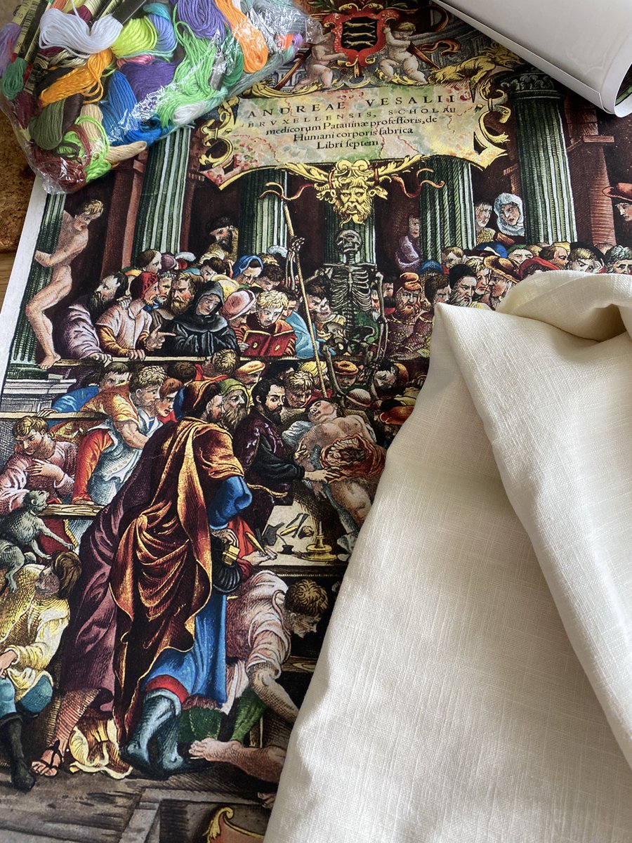 I recently visited the great tapestry of Scotland and now I have a mad idea for my next project