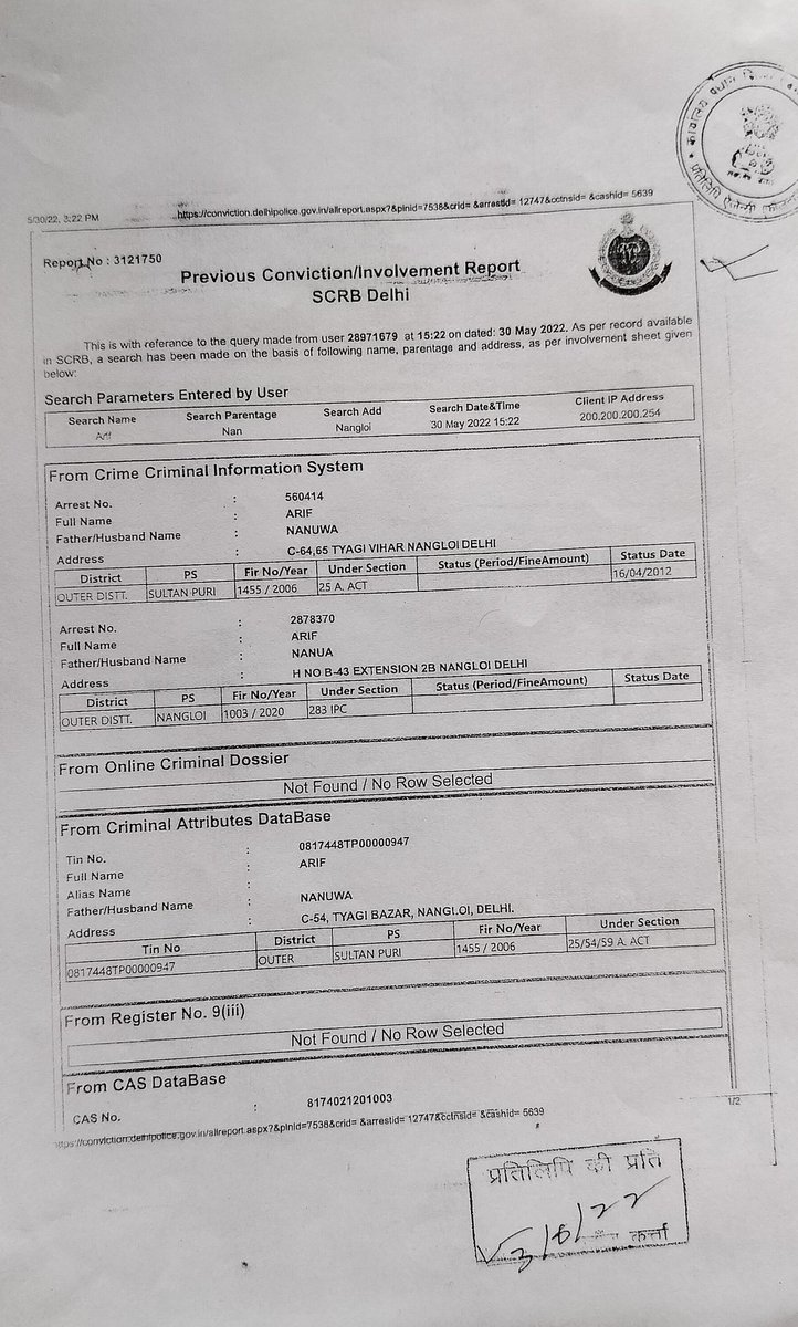 GhazalSaikh's tweet photo. @DelhiPolice  please Arif ko giraftar kijiye🙏🏻 Pichle 4 saal se is aadmi ke khilaf main NANGLOI THANE me complaint de rahi hun, lekin wahan ke ACP JAIPAL SINGH BHAMBHORIYA Apradhi Arif ko pura support kr rahe, court ke order ke baad b thane me meri koi complaint nhi suni jaa rahi https://t.co/T7K4yTzxrr