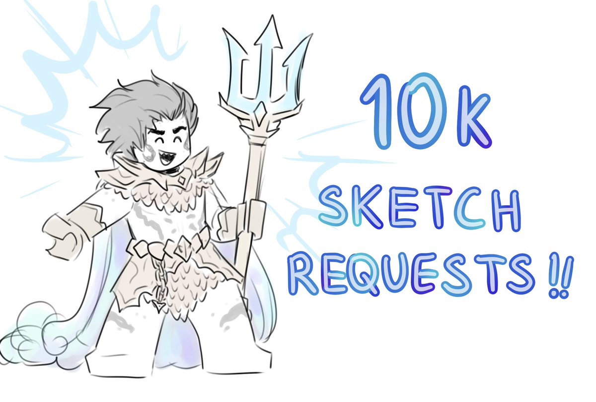i do this on instagram sometimes but i’ve never done it here sooo to celebrate 10k followers, i’ll do some ninjago sketch requests for a bit and post them!! gimme stuff to draw!👇✨