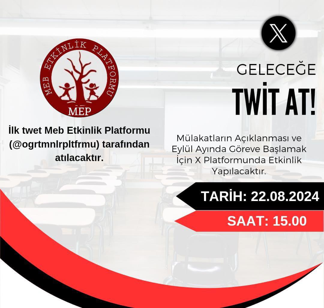 Değerli Öğretmenler 👩🏻‍🏫 👨🏻‍🏫

Desteğimizi ve daha çok kişinin destek vermesi için paylaşmayı ihmal etmeyelim❗️