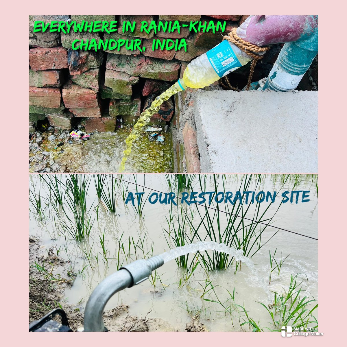 Pankajkumarpsc's tweet image. 🌿Thrilled to showcase our Chromium contaminated site restoration works at Rania-Khan Chandpur, Kanpur, India🌍
We’re exploring innovative ways to restore and protect soil-groundwater systems🌱Funded by the ANRF @IndiaDST at @iitdelhi
@syahindia @IndHydrogeology @groundwaterproj