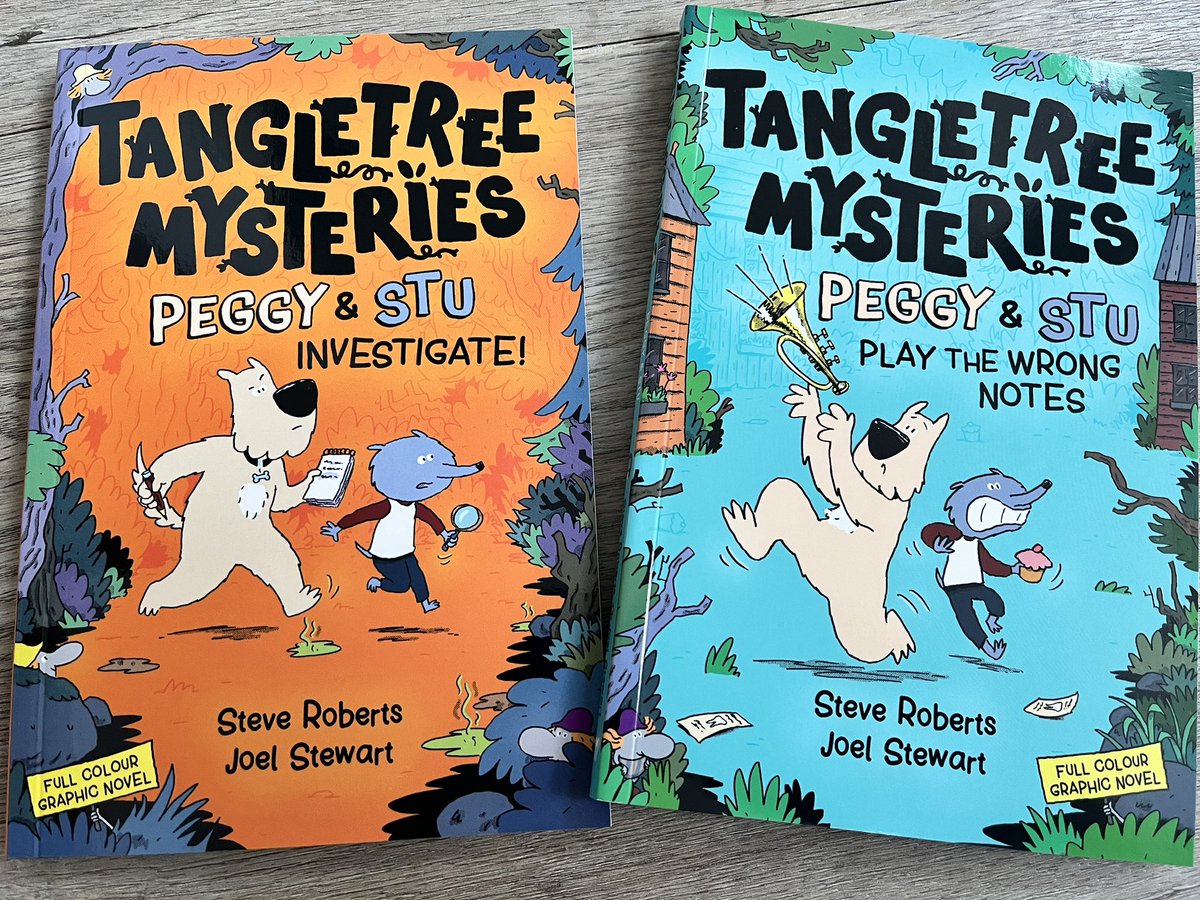 Tom G 📕 (@tjgriffiths) on Twitter photo It’s my stop on the #TangletreeMysteries blog tour & as well as my thoughts on this brilliant graphic novel series, <a href="/joelestewart/">Joel Stewart</a> & #SteveRoberts have a Q&A too 🤩📚 <a href="/HachetteKids/">Hachette Children's Group</a>
checkemoutbooks.wordpress.com/2024/08/21/tan… It’s my stop on the #TangletreeMysteries blog tour & as well as my thoughts on this brilliant graphic novel series, <a href="/joelestewart/">Joel Stewart</a> & #SteveRoberts have a Q&A too 🤩📚 <a href="/HachetteKids/">Hachette Children's Group</a>
checkemoutbooks.wordpress.com/2024/08/21/tan…
