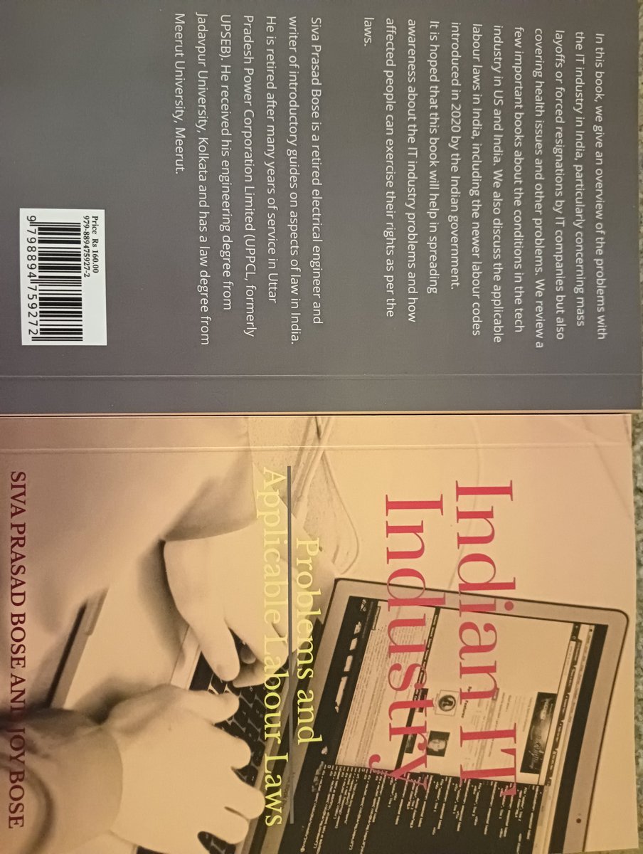 sivaprasadbose's tweet image. The paper copy of my book on the Indian IT industry is published by notion press #notionpress #indianitindustry