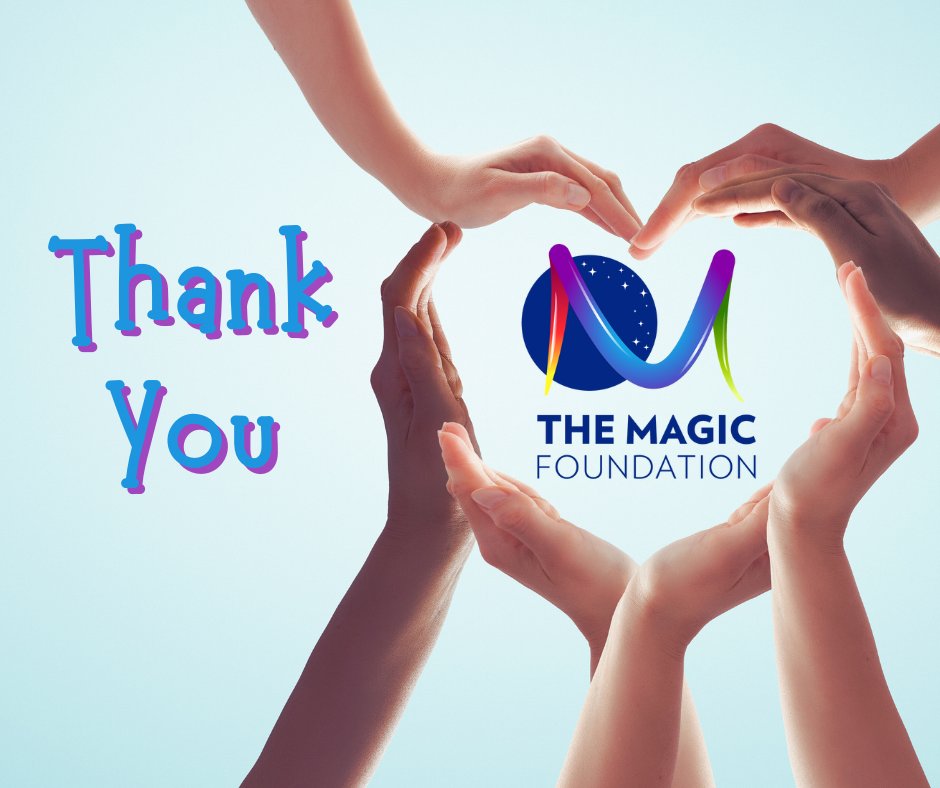 It is because of you &amp; for you that MAGIC is here today. As we close out #ChildGrowthAwareness Week this year, we are asking you to help us continue our mission &amp; support MAGIC with your donation. Whether it is $5 or $500, every dollar makes an impact. magicfoundation.org/Give/