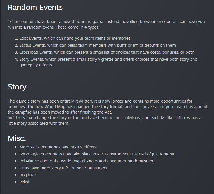 The update to Astral Throne's Beta is out now! Here are the patch notes.
Your feedback is doing a lot to help the game be the best it can be on release, and we would really appreciate it if you downloaded the demo and gave us more! Thank you ✨
#indiegame #roguelike