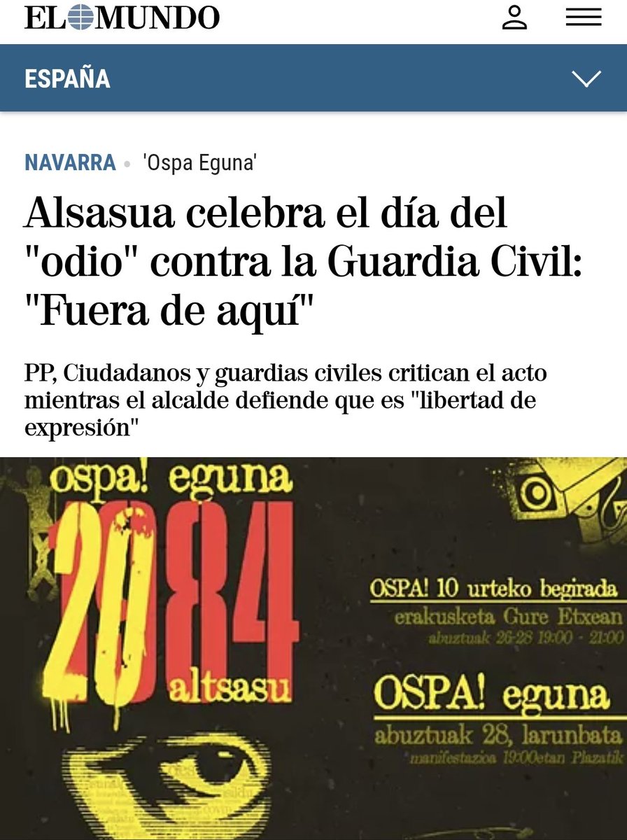 JosemaVallejo's tweet image. A ver si lo he entendido.

Puedo decir "odio a los turistas", poner en mi bar un cartel de "no admito madrileños"; escribir en Twitter "la única iglesia que ilumina es la que arde", decir "arderéis como en el 36", llamar pederastas a todos los curas y torturadores a todos los…