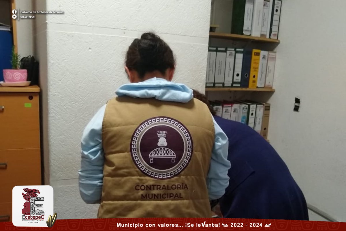 El Departamento de Auditoría Administrativa es el encargado de realizar los pases de lista y supervisiones en el H. Ayuntamiento de Ecatepec de Morelos, asegurando que en cada dirección se lleven a cabo de forma correspondiente sus actividades asignadas. 

#MunicipioConValores ✌