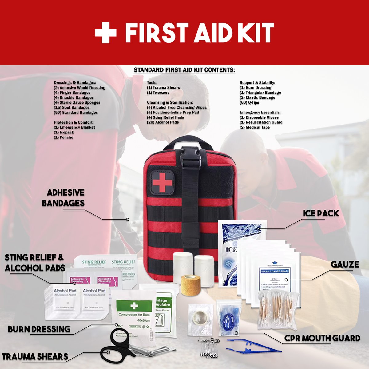 DenverSurvival's tweet photo. 🚨 Stay Ready, Stay Safe! 
Equip yourself with Denver Survival's top-rated Bug Out Bag - your all-in-one survival solution. Packed with essential gear to help you face any emergency head-on. Don't wait for disaster, be prepared and secure your family's safety today! https://t.co/C6GtvFqO4H
