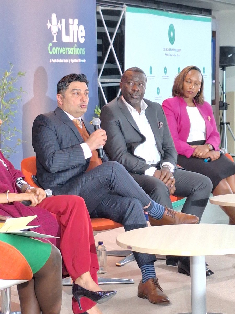 What can the private sector do? Invest in research and education. Research is what contributes to the production and manufacture of medical consumables. Rashid Khalani, CEO of AKUH,N says. #LifeConversationsKE