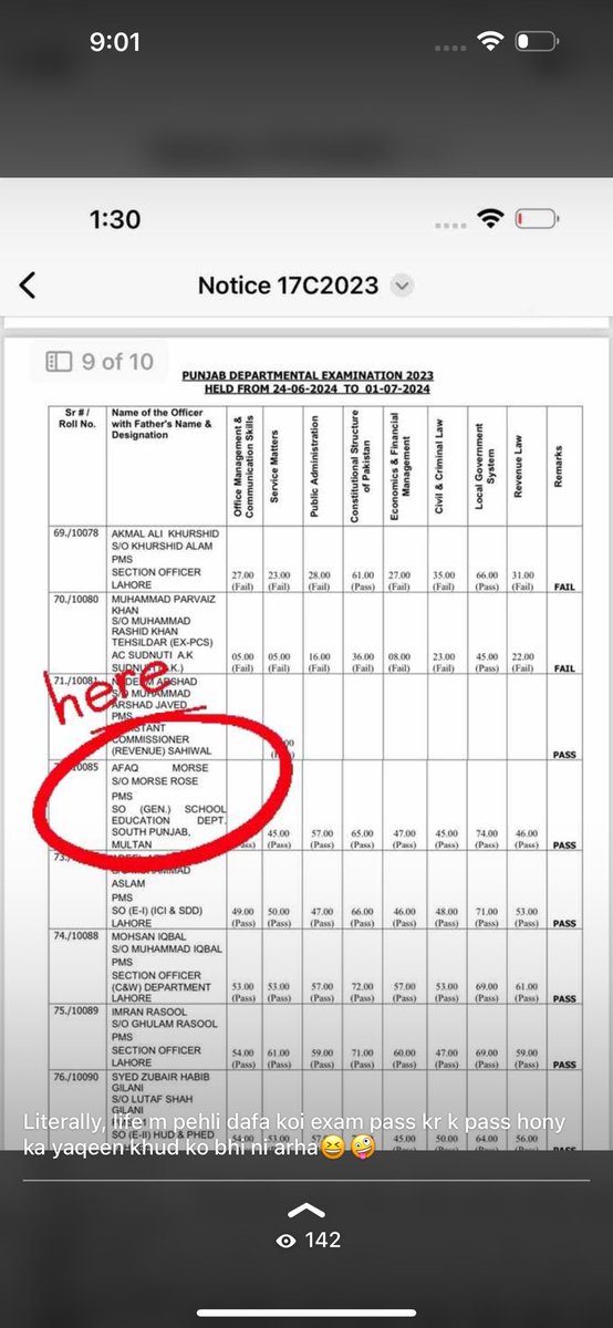 Afaq Morice PMS tweet media