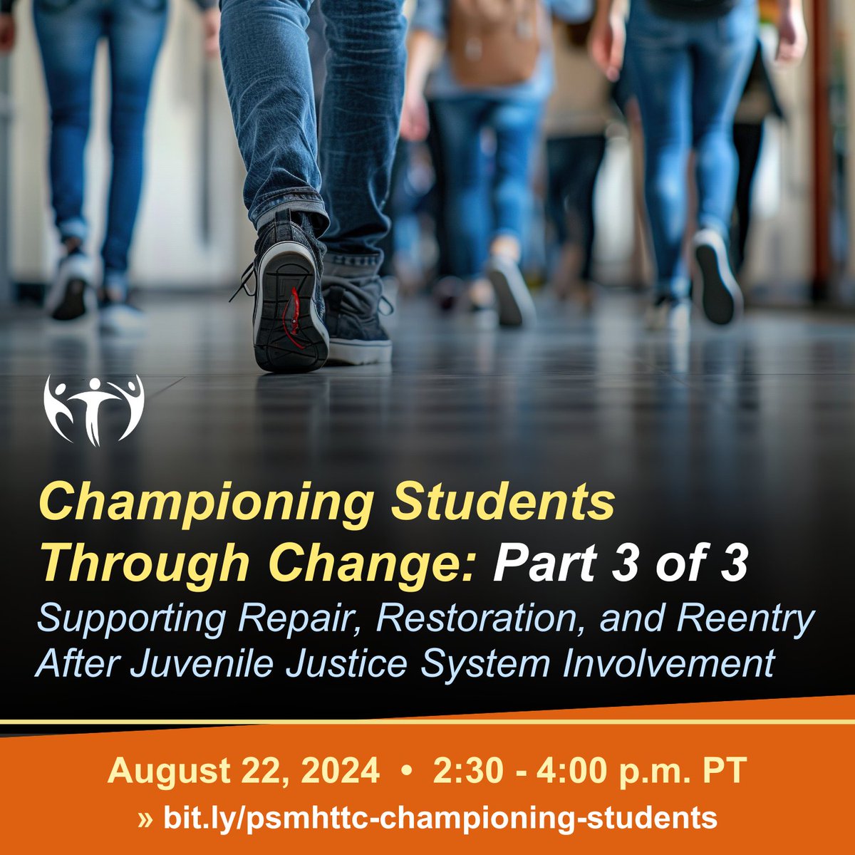 psmhttc's tweet image. 🌟 Join us THURSDAY for a 3-part series: Championing Students Through Change! 🌟 Supporting students through transitions after systems involvement, hospitalizations, &amp;amp; more.

➡️ Register: bit.ly/psmhttc-champi… 

#studentsuccess #transition #school #mentalhealth #youthadvocacy