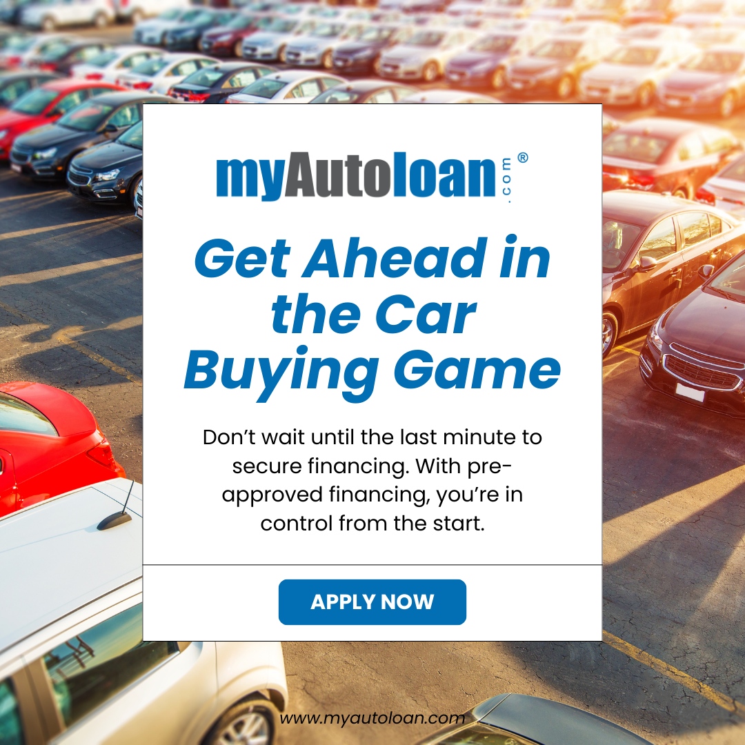 Get ahead in the car-buying game! 🚗 

Don’t wait until the last minute—secure pre-approved financing now to stay in control and drive off with the best deal. 

Start strong and make your car-buying experience a breeze! 🔑🚙