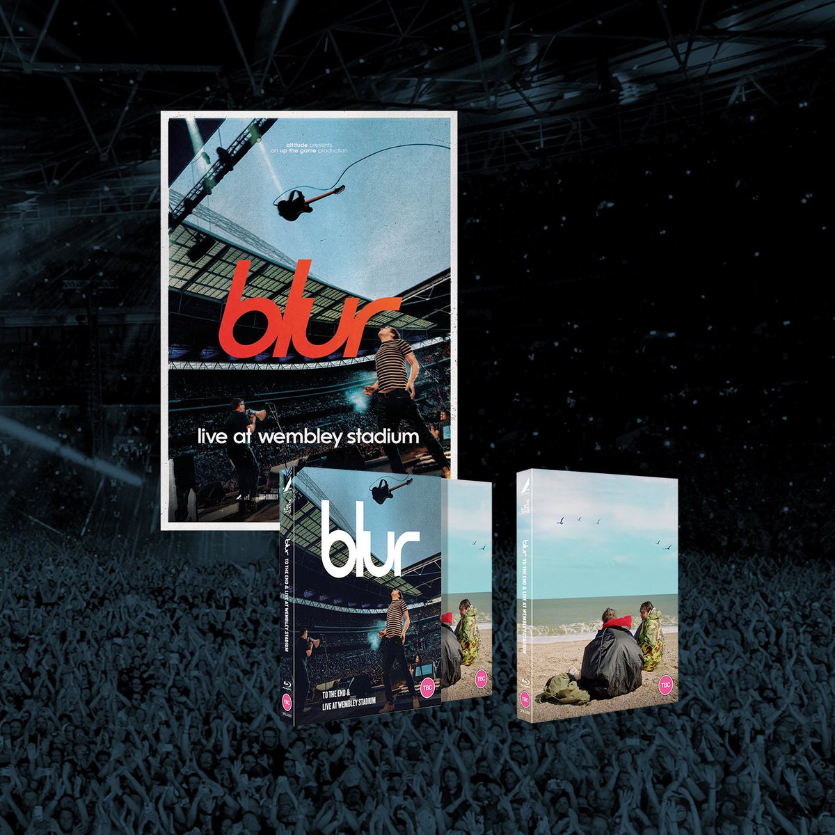 blurofficial's tweet image. The film bundle ‘blur: To The End' &amp;amp; 'Live At Wembley Stadium' will be released on DVD and Blu Ray on 30th September 2024. Now available to pre-order. 

blur.lnk.to/DVDBundles