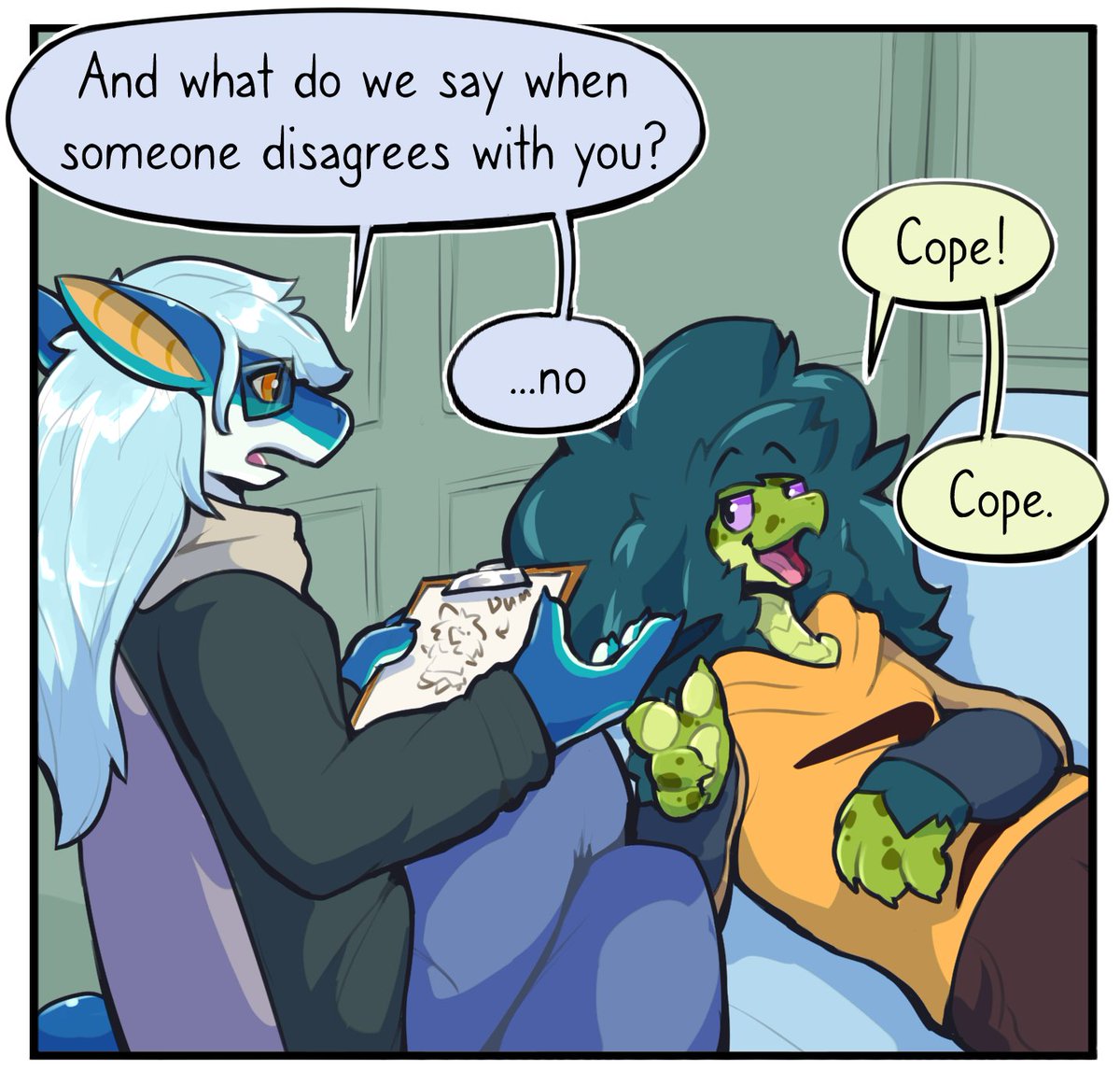 featheredsnek's tweet image. and then everyone clapped