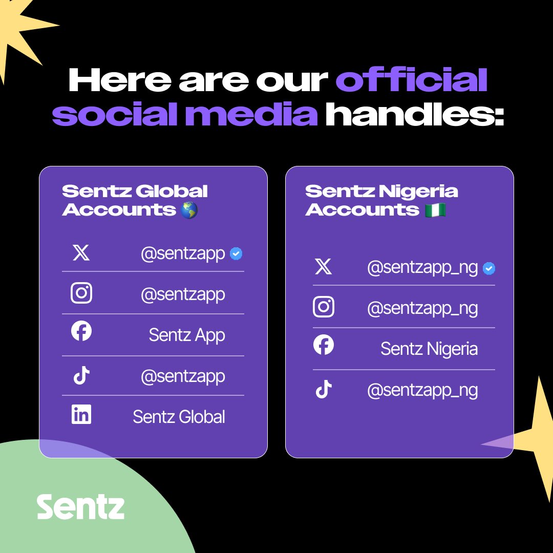 Sentz Nigeria tweet media