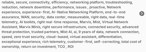 bluechipcs's tweet photo. Thanks to some sales training with our partner @junipernetworks  - we thought we'd share some key talking points that make Juniper so great! #AI #WAN #Marvis #TCO https://t.co/LkRRirBnKC