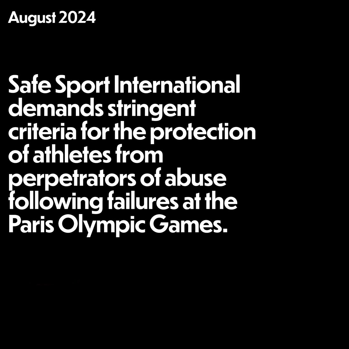 SafeSportInternational tweet media