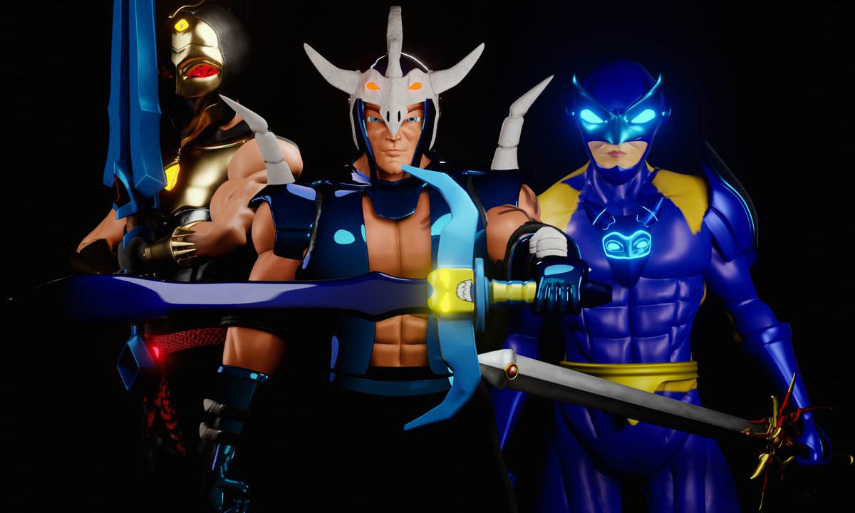 The_explorer69's tweet photo. They will save you. #3d #3dmodeling #3dsculpt #characterdesign #charactermodeling #boxmodeliong https://t.co/169DQi8NwV