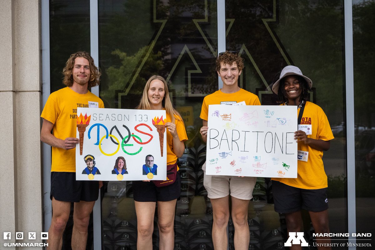 UMN Marching Band tweet media