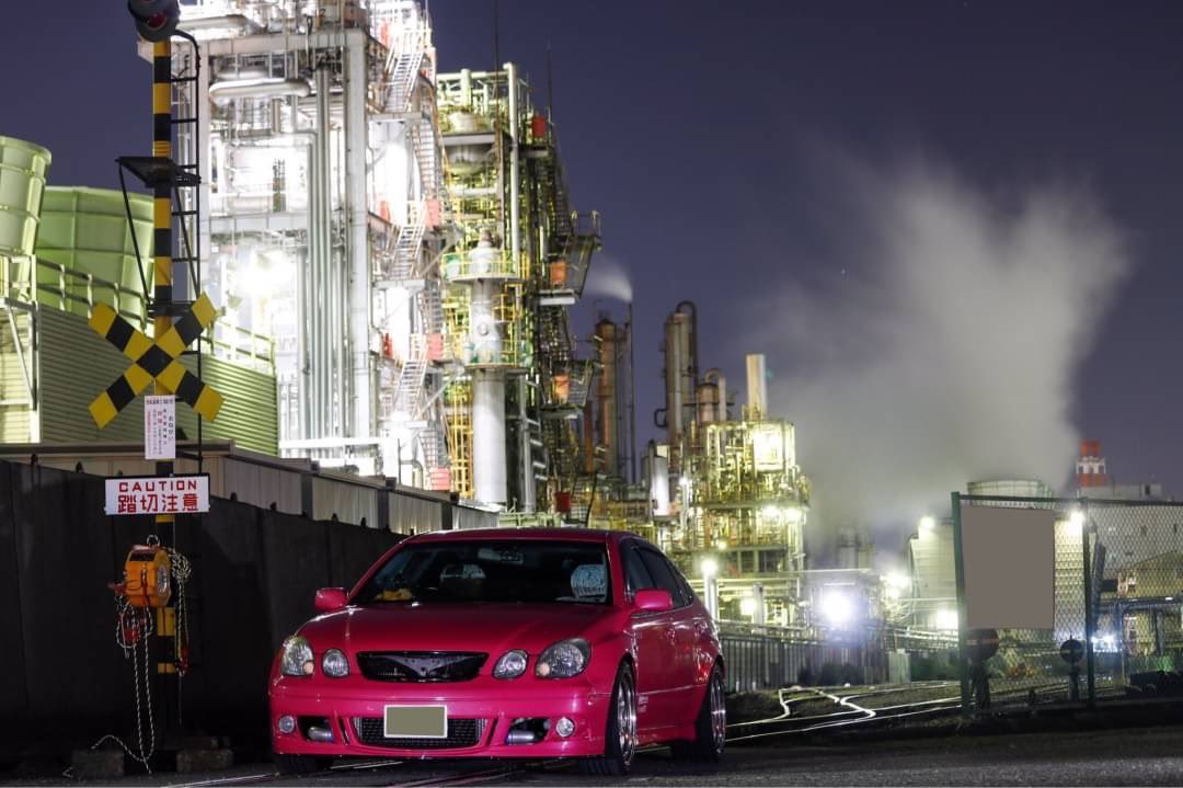 vanity_taja's tweet photo. #pink
#jzs161
#gs
#revolfe
#serialnine
#ピンク
#アリスト
#湾岸BASE

 #このタグをみた人はド正面写真を貼る https://t.co/UyHKJ1TjN8
