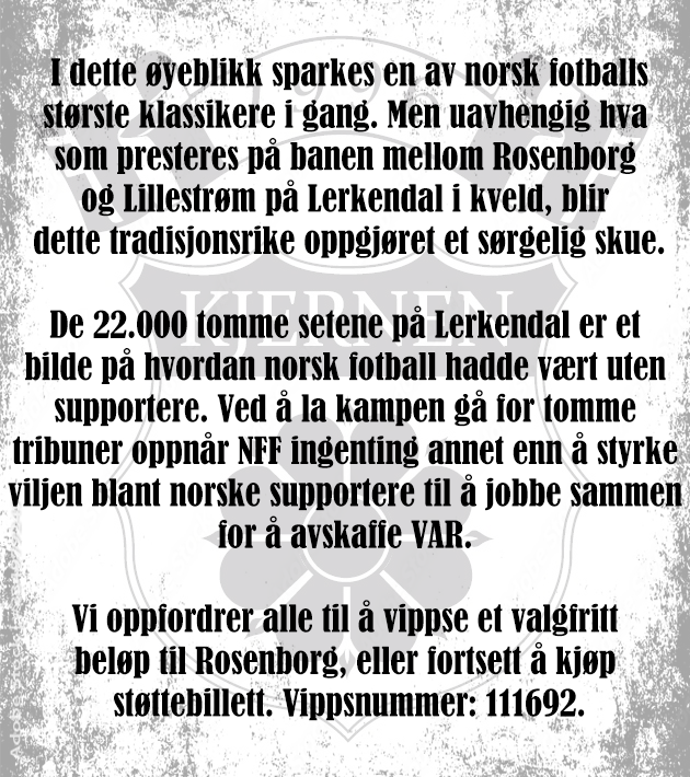 Et samlet supporternorge: