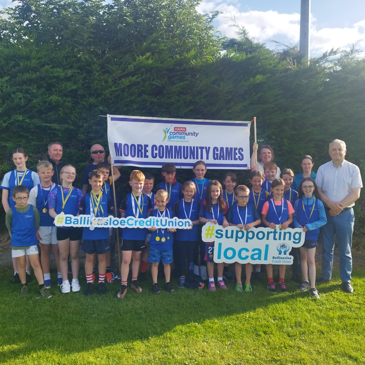 BallinasloeCU's tweet image. Ballinasloe Credit Union is delighted to sponsor the Moore Community Games, demonstrating our commitment to supporting local initiatives.